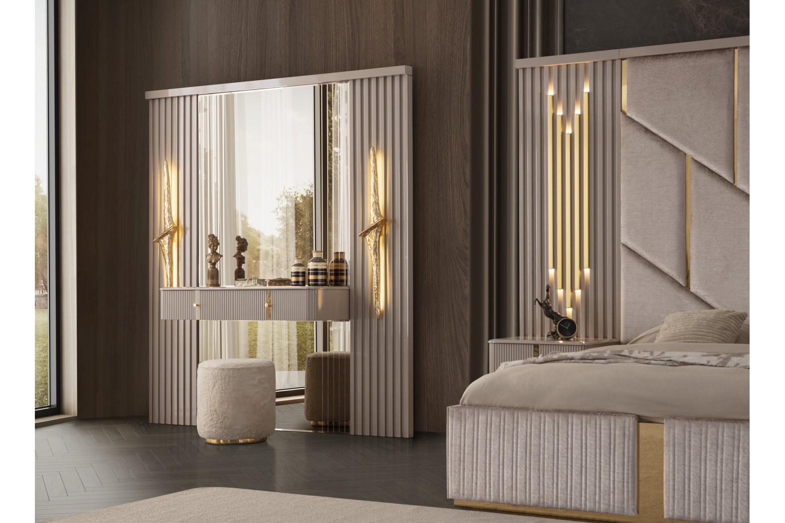 Prag Gold Wedding Furniture Package Prag Gold Wedding Furniture Package