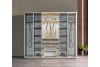 Vegas Six-Door Wardrobe