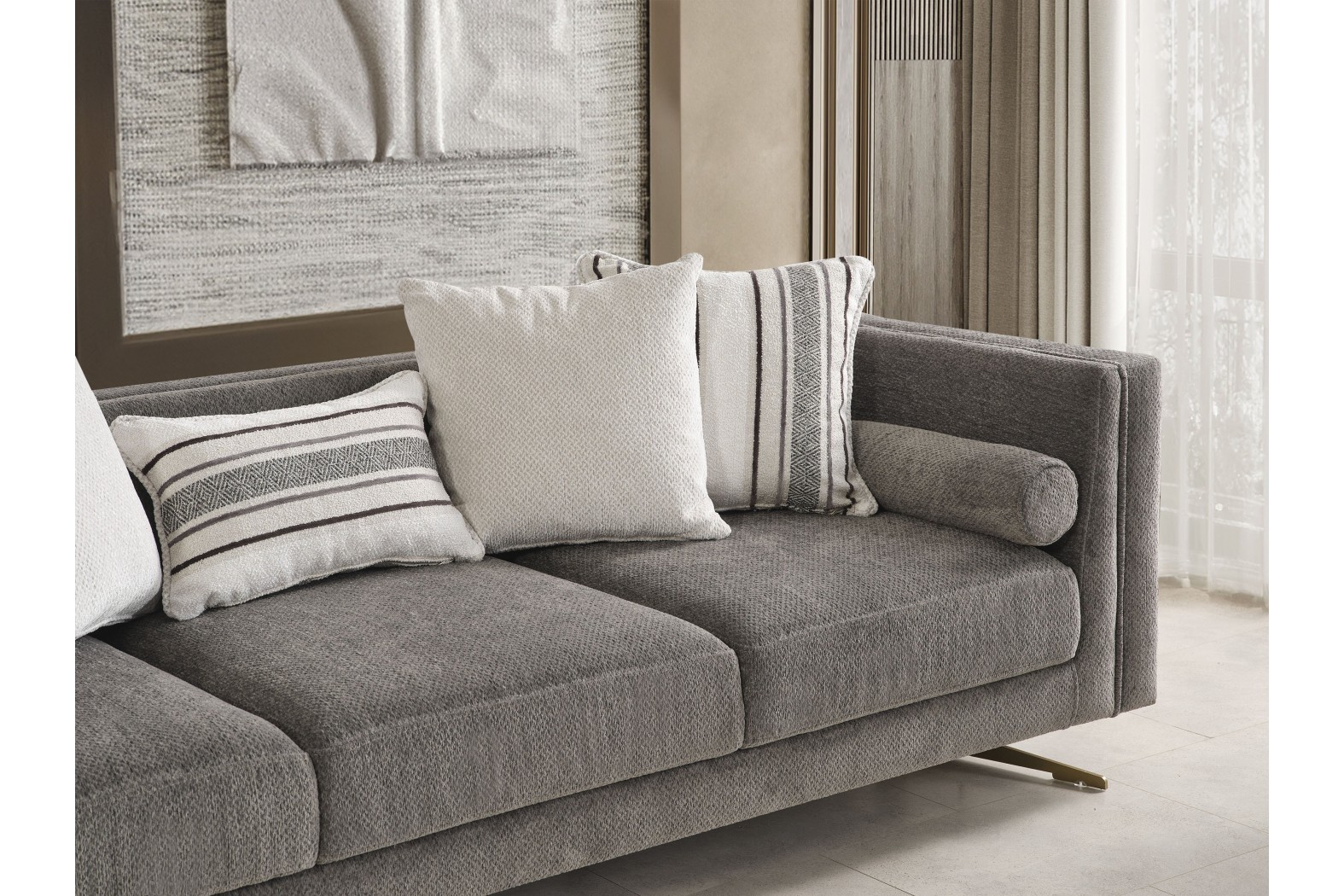 Bella Soft Sofa, 1 Piece, 3-Seater