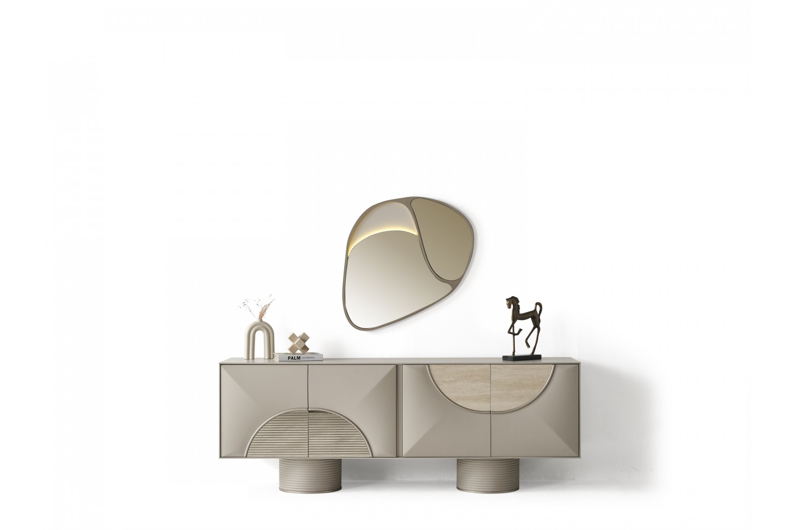 Elegance mirror for sideboard