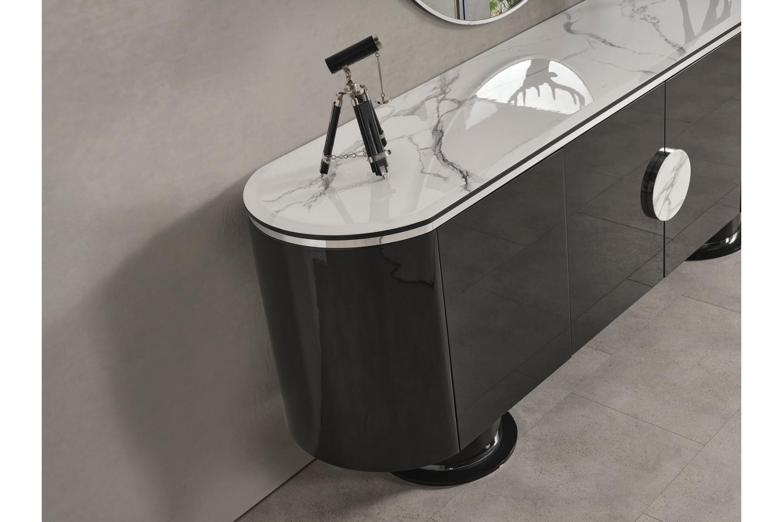 CARTIER ANTHRACITE SIDEBOARD CARTIER ANTHRACITE SIDEBOARD