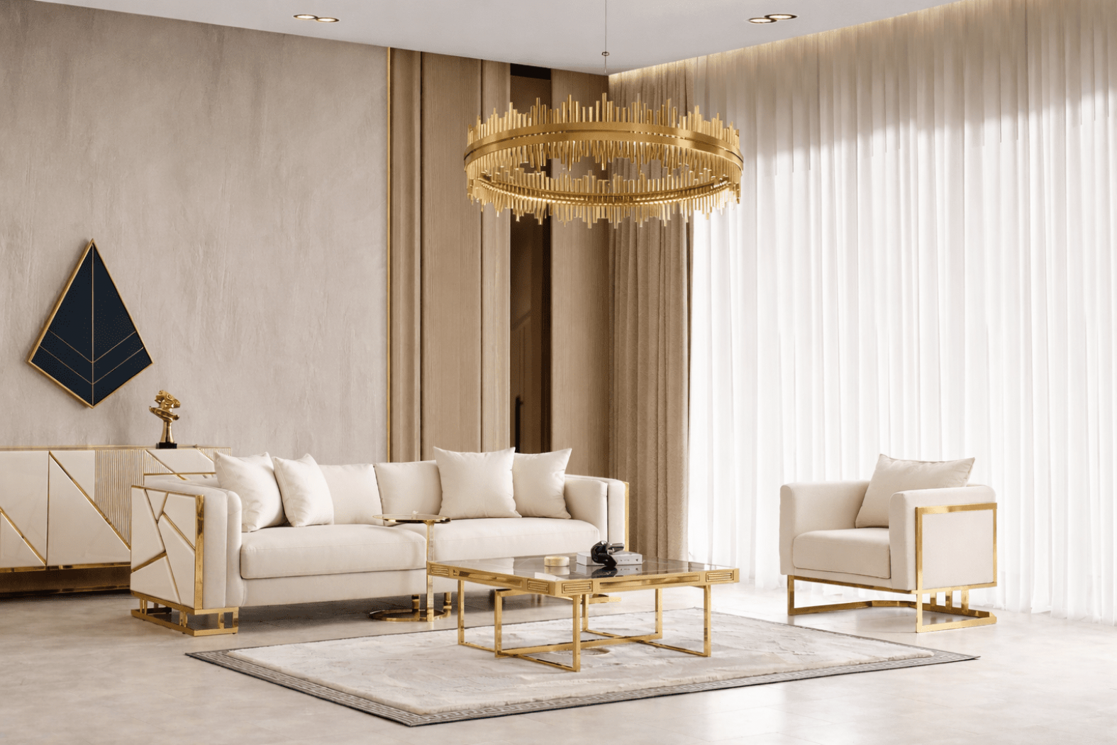 Prag 3-3-1 Sofa Set Prag 3-3-1 Sofa Set