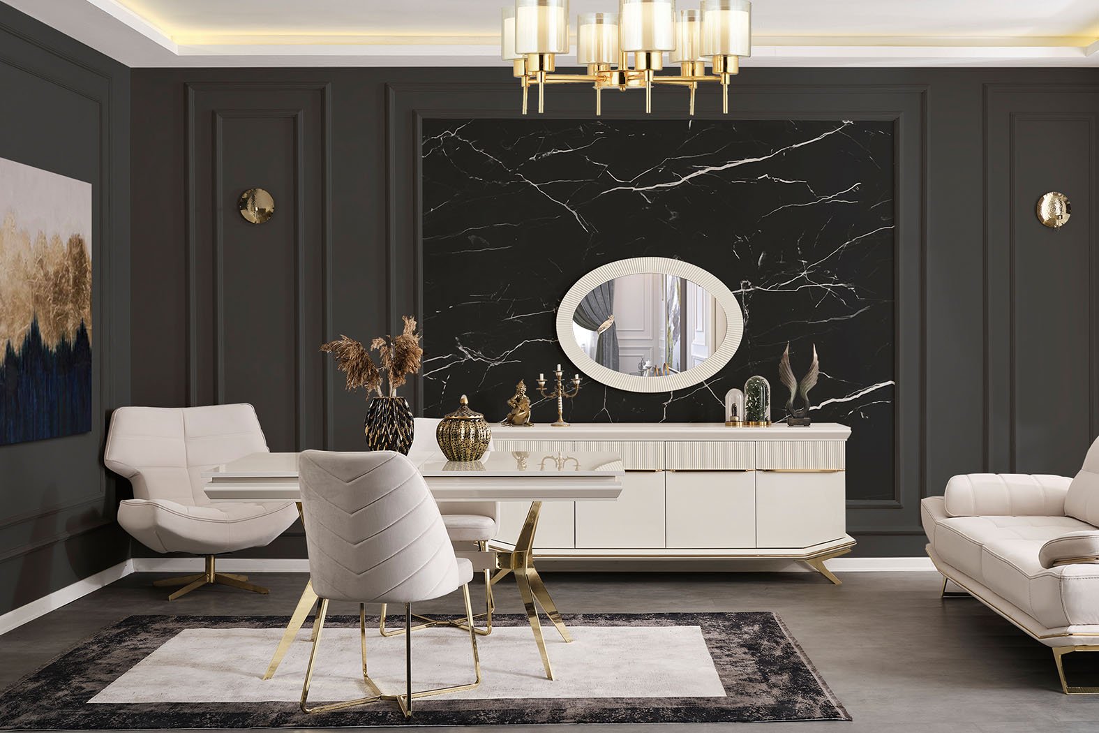 Angela Gold Console