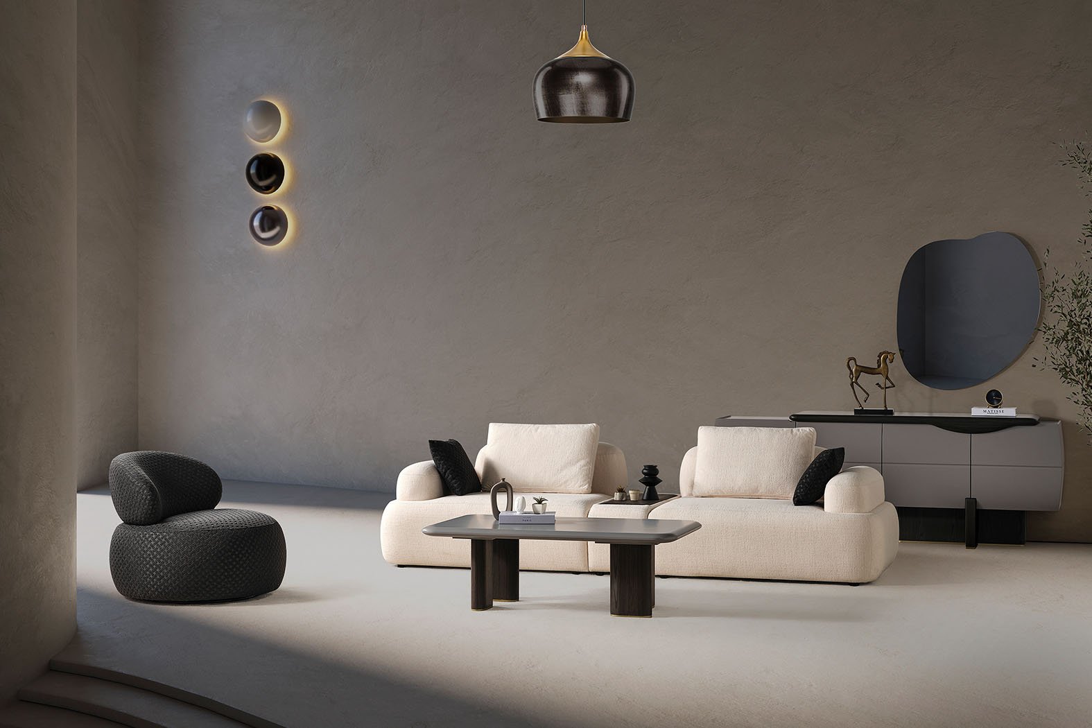 Mostar Sofa Set (Without Legs) 3+3+1 Mostar Sofa Set (Without Legs) 3+3+1
