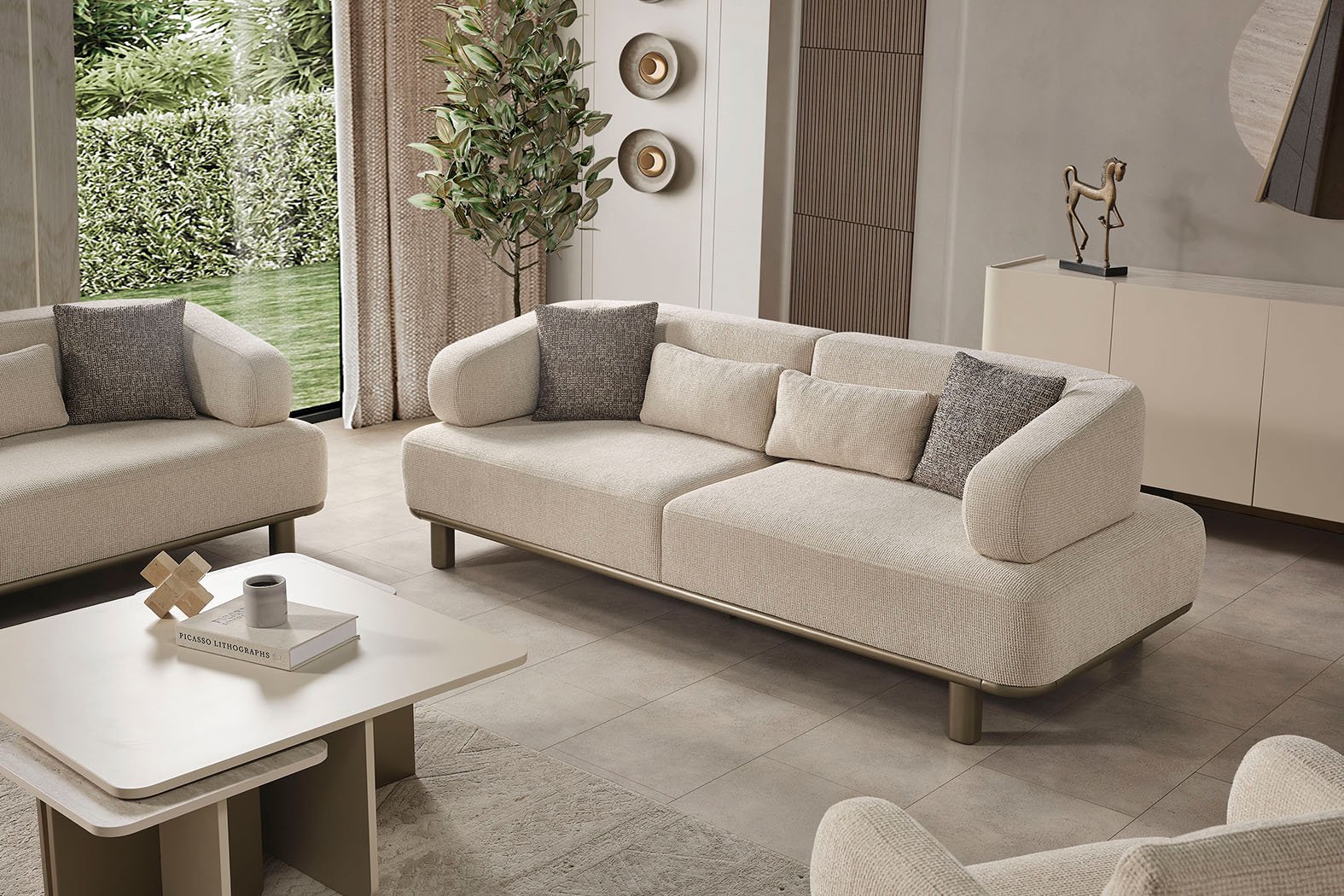 Pier Sofa Set 3+3+1 Pier Sofa Set 3+3+1