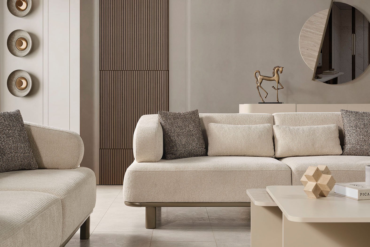 Pier Sofa Set 3+3+1 Pier Sofa Set 3+3+1