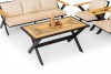 Oltu Black Garden Sofa Set Oltu Black Garden Sofa Set